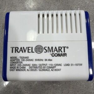 Travel Smart ConAir TS254  Adapter/Converter Combo Unit